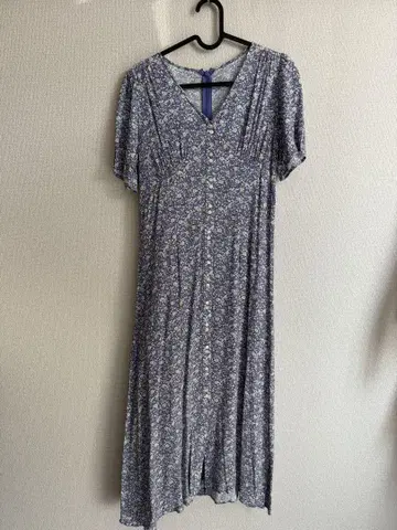 FRAY I.D 꽃무늬 반팔 롱 원피스 SIZE 0