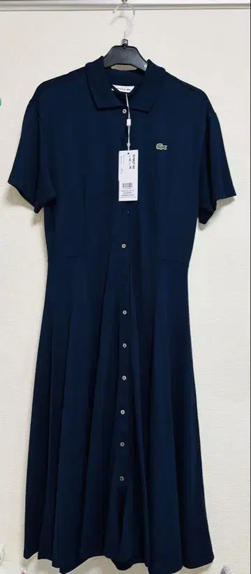 Lacoste 네이비 폴로 드레스 사이즈 36