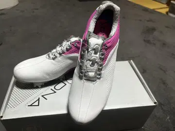 FootJoy 골프화 여성용 화이트/핑크