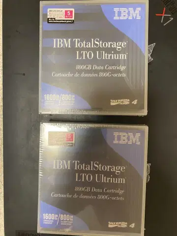 IBM TotalStorage LTO Ultrium 4 800GB 2개
