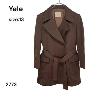 Yele 트렌치코트 아우터 13 긴팔 겨울 겉옷 겉옷 예쁨
