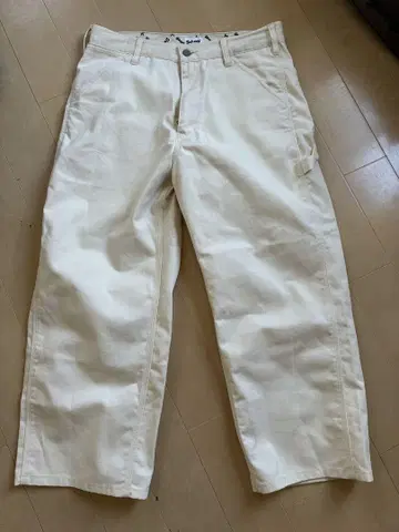 Schott 화이트 카고 팬츠 L 사이즈