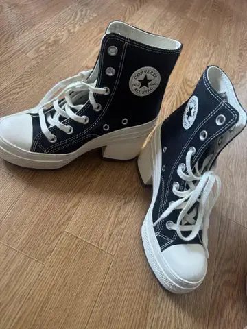 한국 통굽 힐 CONVERSE 22.5