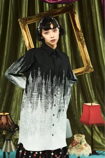 ha | za | ma 2024-25 AW 마지막 보루의 셔츠 블라우스