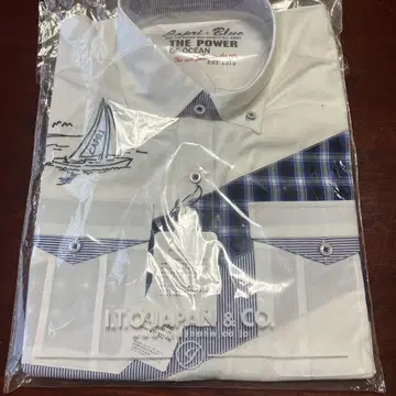 LAPINE BLEUE 세일링 자수 셔츠