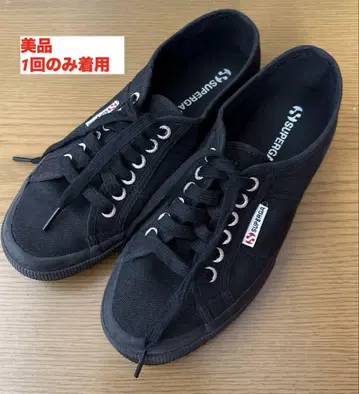 새상품급 스페르가 스니커즈 25cm 블랙
