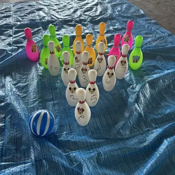 컬러풀 볼링 세트