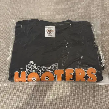 [ Hooters ] 티셔츠 블랙 L [ 미국산 ]
