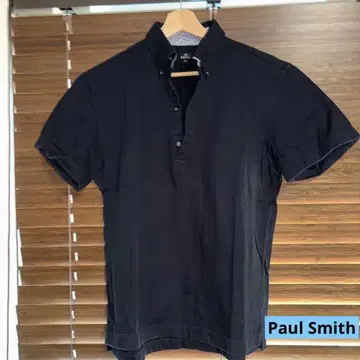 Paul Smith 블랙 피케 셔츠 L
