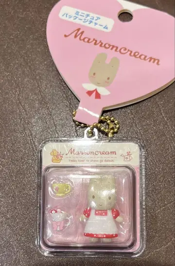 산리오 캐릭터즈 미니어처 패키지 참 마론크림