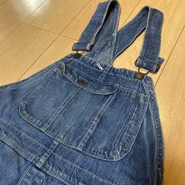 50s 스토어 SANFORIZED 오버롤 커버올 빈티지