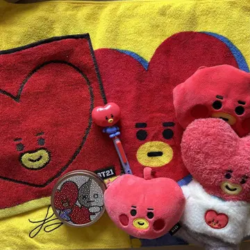 TATA 봉제 인형 굿즈 세트