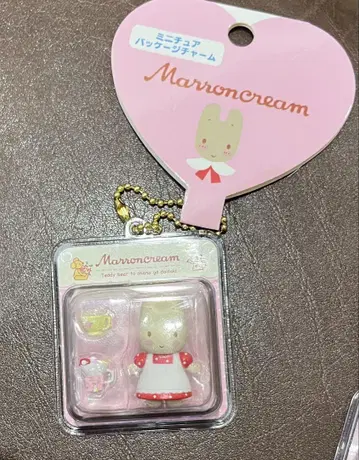 산리오 캐릭터즈 미니어처 패키지 참 마론크림