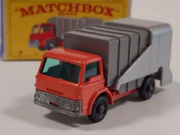 MATCHBOX No.7 FORD REFUSE TRUCK 구형 휠
