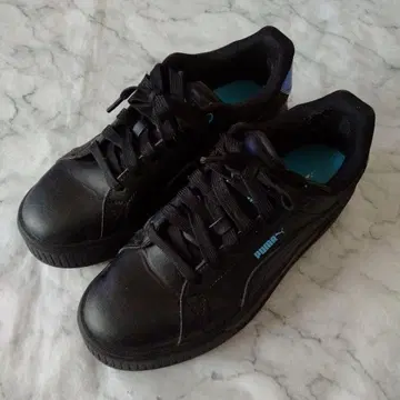 PUMA 푸마 블랙 스니커즈 23cm