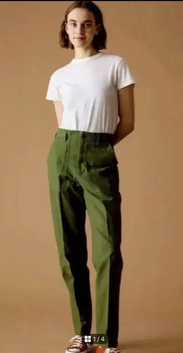 신존 베이커 팬츠 38 카키