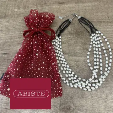 ABISTE 아비스테 담수 펄 목걸이