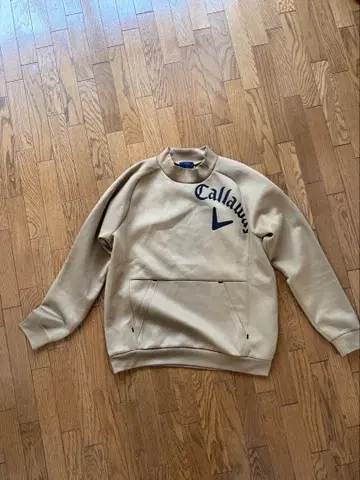 Callaway 베이지 스웨트 셔츠