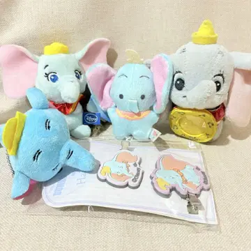덤보 봉제 인형 키링 스트랩 클립 묶음 판매