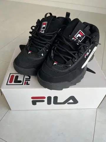 FILA 휠라 DISRUPTOR II 디스럽터 2 블랙 27.0