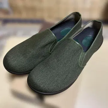 미사용 리게타 슬립온 신발 L 그린