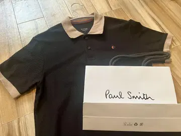 Paul Smith 블랙 피케 셔츠 S 2025