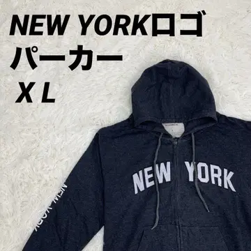 NEW YORK 후드 집업 후드티 남녀 공용