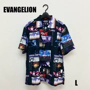 0214P EVANGELION 반팔 셔츠 남성