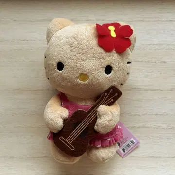 헬로키티 봉제 인형 하와이 한정판
