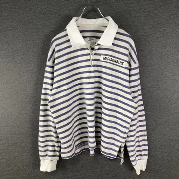 MADISON BLUE RUGBY SH BORDER OZW 01 블루