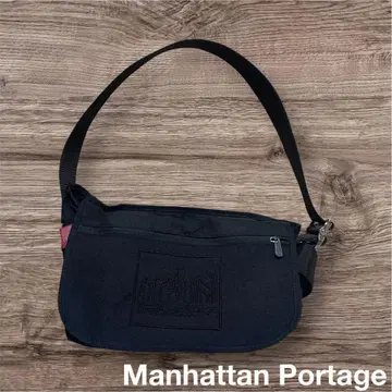 새상품급 Manhattan Portage 메신저 백 블랙