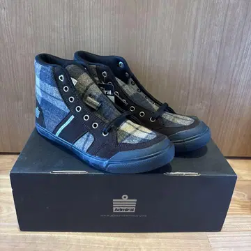 admiral 어드미럴 하이컷 스니커즈 24cm