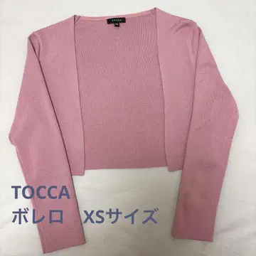TOCCA 볼레로 XS 사이즈 핑크