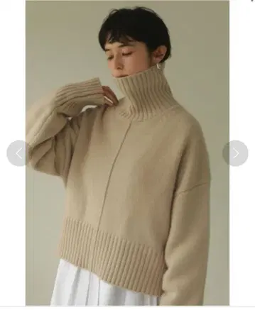 TODAYFUL Heavy Turtle Knit 니트 스웨터 긴팔