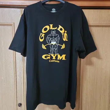GOLD'S GYM 블랙 티셔츠 XXL