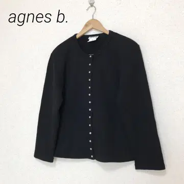 agnes b. 아녜스베 속기모 스냅 버튼 가디건
