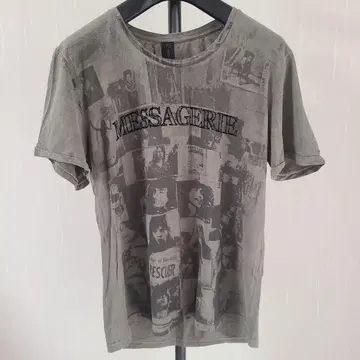 MESSAGERIE 메싸제리에 티셔츠 남성용 S