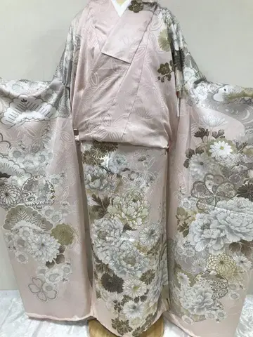 후리소데 미재단 제품, 순수 실크