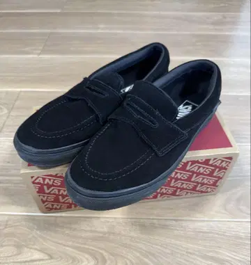 VANS 로퍼 스웨이드 26 cm 블랙