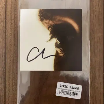The Weeknd 친필 사인 카드 공식 아이템