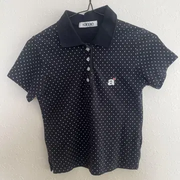 aeae DOT PK T-SHIRTS 네이비/블랙 반팔 피케 셔츠