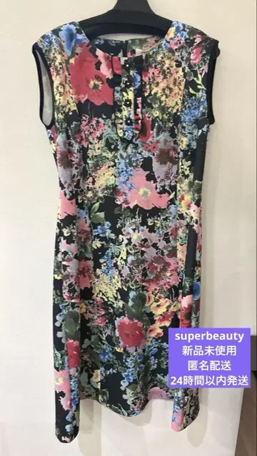 superbeauty 슈퍼뷰티 슬리브리스 원피스