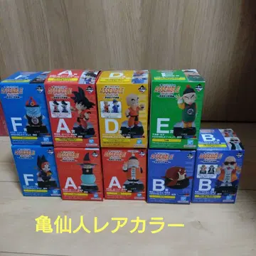 드래곤볼 제일복권 피규어 9종 거북선인 레어 컬러