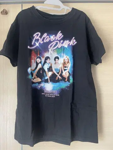 BLACKPINK 월드 투어 T셔츠