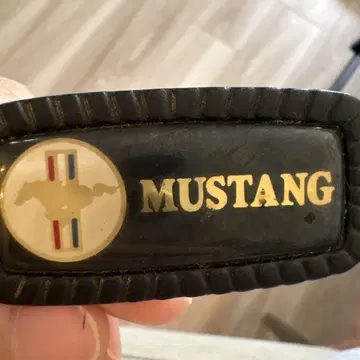 MUSTANG 로고 키링