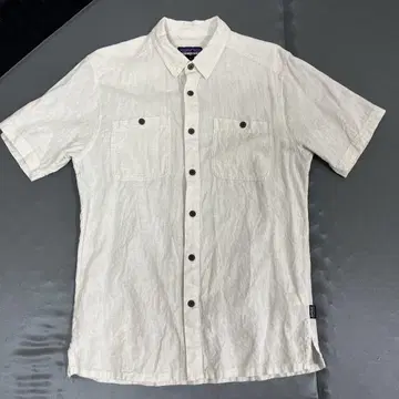 patagonia 반팔 셔츠 S 아이보리