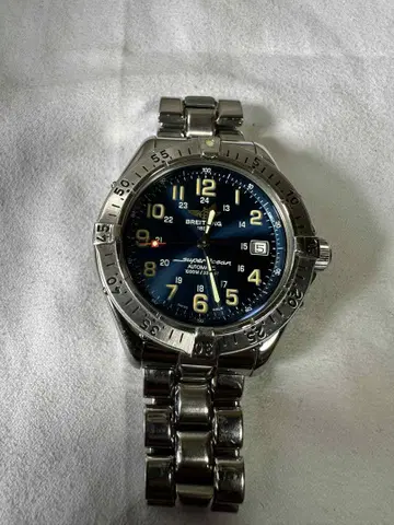 BREITLING A17040 슈퍼 오션 데이트 오토매틱 남성용