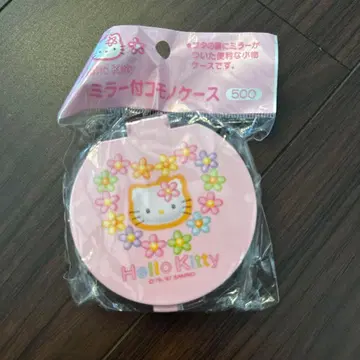 산리오 헬로키티 레트로 레어 키티 거울 부착 코모노 케이스