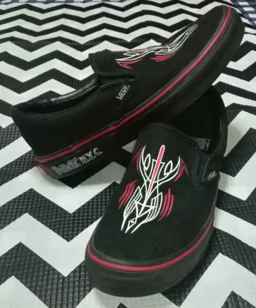 SCHOTT x VANS 샷 x 반스 100주년 기념 SLIP ON