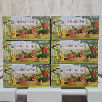리멘트 포켓몬 가든 전6종 세트